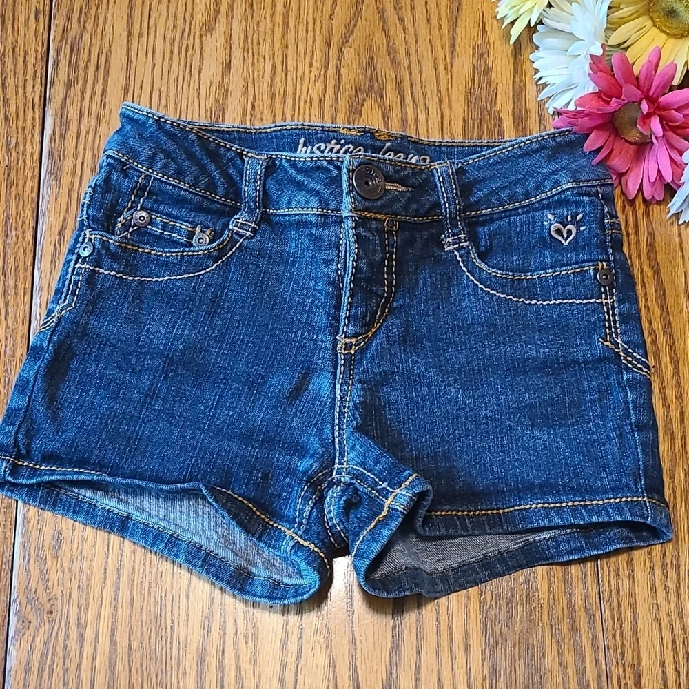 Justice Denim Shorts
